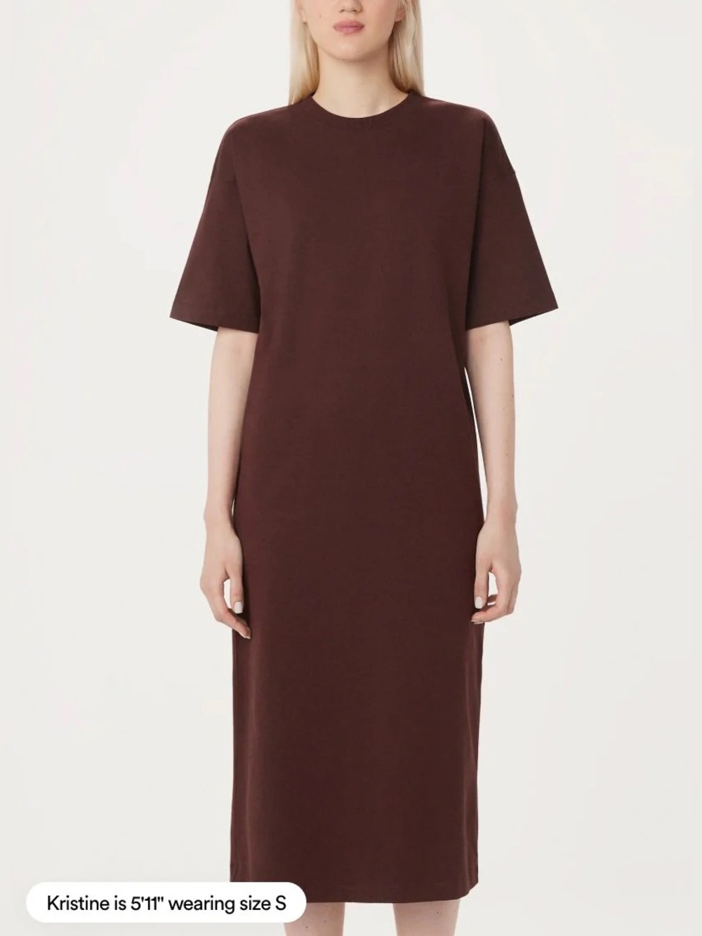 Like New: Frank and Oak Crewneck T-Shirt Dress
